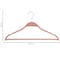 Elama Home 20 Piece Biodegradable Coat Hangers in Pink ELH-6010-PINK - alternate 4