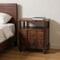 Homeroots 25" Brown Solid Wood Two Drawer Nightstand 701724 - alternate 6