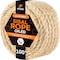 Xpose Safety Sisal Rope 1/4inx100ft SR14-100-X - alternate 1