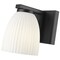 Z-Lite Naya 1-Light Wall Sconce, 5 in W, Matte Black 7518-1S-MB - alternate 6