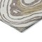 Homeroots 3' X 5' Taupe Brown And Beige Abstract Washable Indoor Outdoor Area Rug 601302 - alternate 5