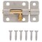 Prosource Barrel Bolt, 0.31 Dia in Bolt Head, 2-1/2 in L Bolt, Brass Pin/Steel, Galvanized 20470MGS-PS - alternate 1