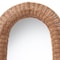 Bali & Pari Brisia Natural Rattan Mirror, Oval-shaped, Natural 260-14232-ZORO - alternate 2