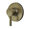 Kingston Brass Single-Handle Six-Way Diverter Valve with Round Trim Kit, Antique Brass KS4033DL - alternate 1