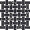 Apollo Tile Regalia 12x12 in. Nero Black, White Matte Gres Porcelain Basketweave Mosaic Tile, 6PK VEL88NERBSKMOSA - alternate 5