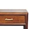 Homeroots 20" Chestnut Solid Wood One Drawer Nightstand With Leather Shelf 651553 - alternate 7