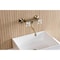 Kingston Brass Double-Handle Wall Mount Bathroom Faucet, Antique Brass KS2113PX - alternate 3