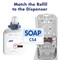 Purell Soap Disp, GY, 1,200 mL, 11 3/4 inD 5534-01 - alternate 4