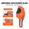 Vevor PVC Pipe Cutter Ratcheting PVC Pipe Cutter 0-2-1/2 in O.D. & Spare SK5 Blade CT-1076 - alternate 7