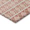 Homeroots 9' X 12' Salmon Beige And Copper Quatrefoil Washable Indoor Outdoor Area Rug 583250 - alternate 8