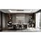 Z-Lite Renaud Matte Black 17 Light Linear Chandelier 827P6-17L-MB-LED - alternate 6