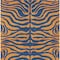 Homeroots 9' X 12' Navy Blue And Pink Animal Print Washable Indoor Outdoor Area Rug 600682 - alternate 5
