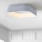 Jonathan Y Rafael 17.7 in. Integrated LED Metal Flush Mount Ceiling Light, White JYL7207A - alternate 6
