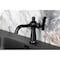 Kingston Brass One-Handle Single-Hole Bathroom Faucet with Push Pop-Up Drain, Matte Black KS3540TKL - alternate 5