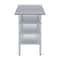 Amgood 30in D x 24in L Stainless Steel Table, Three Undershelves AMG WT-3024-3SH-Z - alternate 3