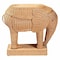 Bali & Pari Elissa Bohemian Light Honey Rattan Elephant End Table 256-14143-ZORO - alternate 7