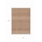 Homeroots 8' X 10' Orange And Ivory Chevron Washable Indoor Outdoor Area Rug 612289 - alternate 6