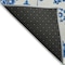 Homeroots 5' X 8' White And Denim Blue Floral Washable Indoor Outdoor Area Rug 589513 - alternate 7