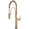 Brizo Litze SmartTouch Semi-Professional Kitchen Faucet, Industrial Handle Luxe Gold 64344LF-GL - alternate 1