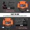 Vevor Air Impact Wrench 3/4" Square Drive 1870ft-lb Nut-busting Torque 90-120PSI RP7460 - alternate 4