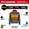 Milwaukee Tool Men's Heated Hoodie, Up to 8 hours Time, Zipper Closure, Gray, Size S M200G-21S - alternate 6
