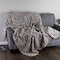 Lavish Home Waterproof Blanket for Bed, Couch, or Car Reversible Throw Blanket for Reliable Leakproof Protection 66-THROW58-PL - alternate 5