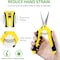Ipower 6.5 Inch Gardening Hand Pruner Pruning Shears Trimming Scissors, Yellow, 4PK GLPRNR6X4 - alternate 3