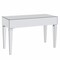 Homeroots 47" Silver Mirrored Writing Desk With Three Drawers 402022 - alternate 4