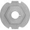 Auveco VW Bumper Hex Flange Nut, 25PK 25200 - alternate 2