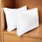 Homeroots Set of Two Microfiber Down Alternative Medium Hypoallergenic Standard Size Bed Pillows 526444 - alternate 10