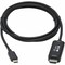 Tripp Lite USB C TO HDMI ADAPTER CABLE 4K 60HZ HDR M/M DP 1.2 ALT MODE 6FT U444-006-HDR2BE - alternate 3