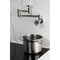Kingston Brass Wall Mount Pot Filler Faucet, Polished Nickel KS8106RX - alternate 5