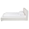 Baxton Studio Bardia Modern Cream Boucle Queen Platform Bed with Wide Railing 254-13934-ZORO - alternate 5