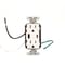 Leviton USB Receptacle, 15 A, White W5633-W - alternate 3