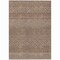 Homeroots 8' X 10' Brown And Ivory Chevron Washable Indoor Outdoor Area Rug 612247 - alternate 5