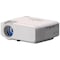 Tzumi HD 1080p Video Projector connects wirelessly or wired direct to your PC or Smartphone 1600 Lumens w 7796 - alternate 1