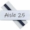 C-Line Products Clear Magnetic Label Holders, Side Load, 6 x 2, Clear, 10PK 87820 - alternate 2
