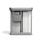 Simplehuman 15 gal Rectangular Step-On Trash Container, Silver, 1 Openings CW2116 - alternate 4