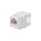 Monoprice Cat6 Rj 45 180 Degree Jack, White 15695 - alternate 4