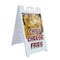 Signmission Chili Cheese Fries, A-Frame & 2 Decals Installed, Heavy-Duty Plastic Frame SBHD-D-2436-Chili Cheese Fries - alternate 1