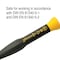 Bondhus Set 6 Insulated PrecisionGrip Slotted and Phillips Screwdrivers; 1/16, 5/64, 1/8, PH00, PH0 & PH1 1675805370 - alternate 3