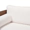 Baxton Studio Uriel Mid-Century Modern Cream Boucle Fabric Sofa 248-13773-ZORO - alternate 5