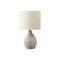 Monarch Specialties Lighting, 17"h, Table Lamp, Ivory Resin, Ivory / Cream Shade, Contemporary, Modern I 9848 - alternate 1