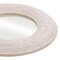 Homeroots 32" Beige Round Framed Accent Mirror 524073 - alternate 6