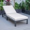 Leisuremod Chelsea Modern Outdoor Chaise Lounge Chair With Green Cushions CLBL-77LGR - alternate 5