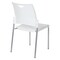 Office Star Products STC Series Straight Leg Stack Chair, White / Silver STC8300C4-11 - alternate 6