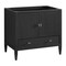 James Martin Vanities Myrrin 36" Vanity, Carbon Oak, w/ 3 CM Phantome Eclos Top 485-V36-CBO-3PHT - alternate 7