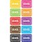 Ashley Productions Non-Magnetic Mini Whiteboard Erasers, Chalk Loop, 10PK 78002 - alternate 2