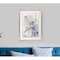 Homeroots Royal Blue II Framed Art Silver Picture Frame Print Wall Art 474082 - alternate 4