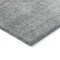 Homeroots 9' X 12' Gray And Silver Abstract Washable Indoor Outdoor Area Rug 588230 - alternate 7